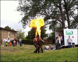 Feuer und Flamme